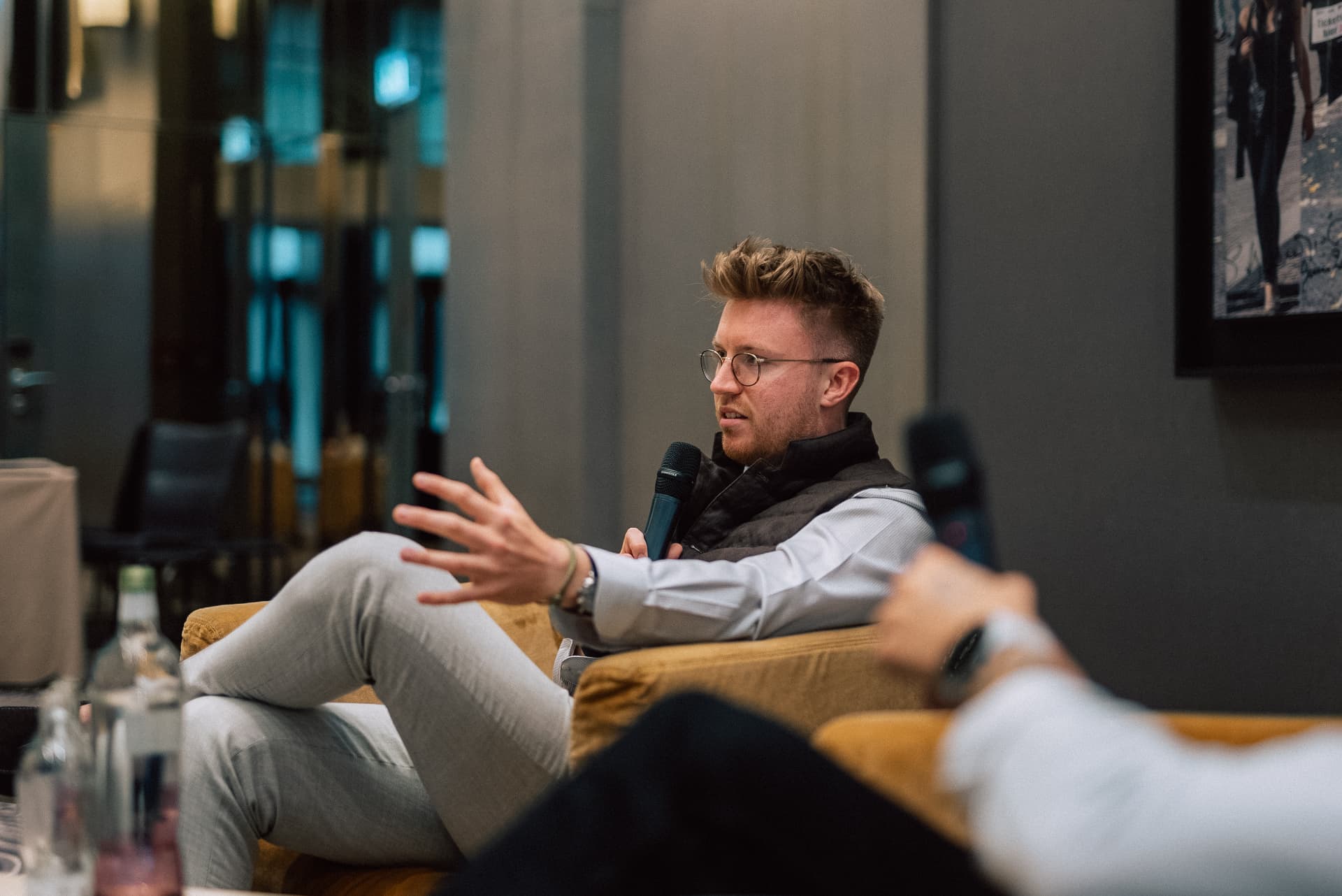 Clemens Kauschke in a fireside talk